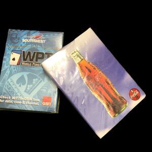 Lot of 2 NEW Sealed Playing Cards, Collectible Southwest Airlines Advertising